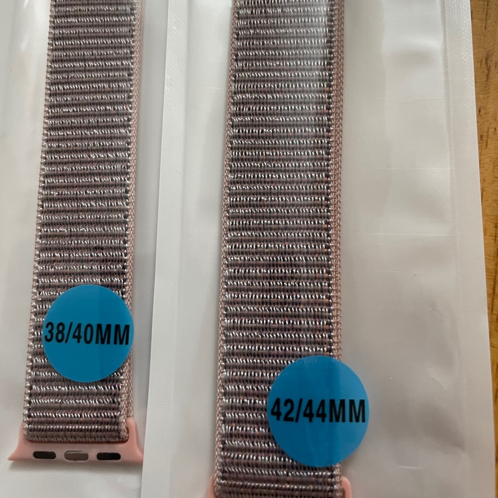 Pink Sand Sport Loop Band for Apple iWatch - Picture 6 of 6